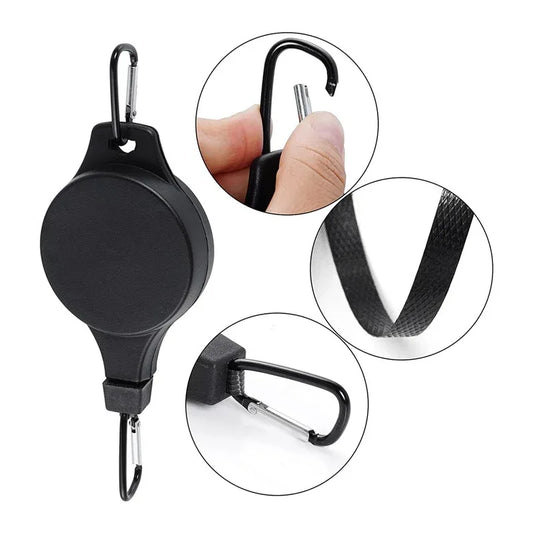 3PCS White Retractable Hanging Basket Pulley System & 3PCS Heavy Duty Stainless Steel S-Hooks Combo - Garden Plant Hanger(Max Load 5KG) - Mekamart Australia