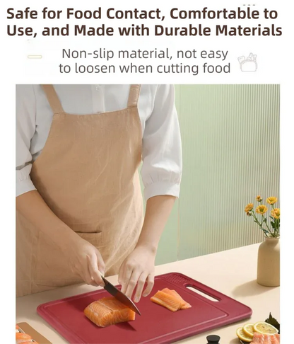 Black Aluminum Alloy Fast Thawing Dual-Sided Cutting Board(36.5x25CM) - Multifunctional Kitchen Tool with Garlic Grinder and Knife Sharpener - Mekamart Australia