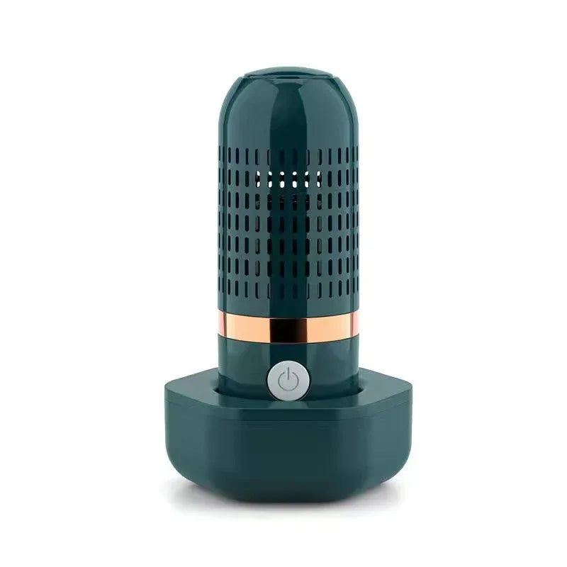Green Wireless Capsule Fruit and Vegetable Purifier(16x5.4CM) - Portable Food Disinfection & Sterilization Cleaner, 99.9% Bacteria Removal - Mekamart Australia