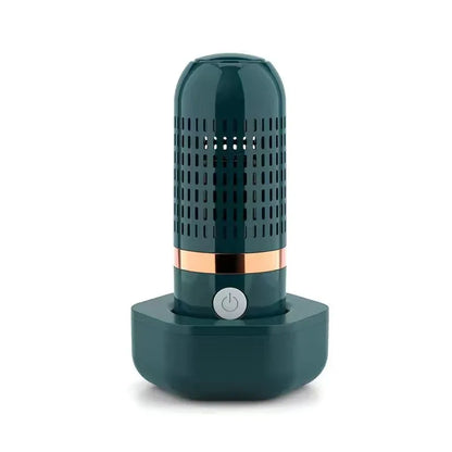 Green Wireless Capsule Fruit and Vegetable Purifier(16x5.4CM) - Portable Food Disinfection & Sterilization Cleaner, 99.9% Bacteria Removal - Mekamart Australia