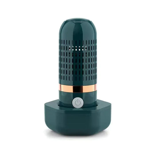 Green Wireless Capsule Fruit and Vegetable Purifier(16x5.4CM) - Portable Food Disinfection & Sterilization Cleaner, 99.9% Bacteria Removal - Mekamart Australia