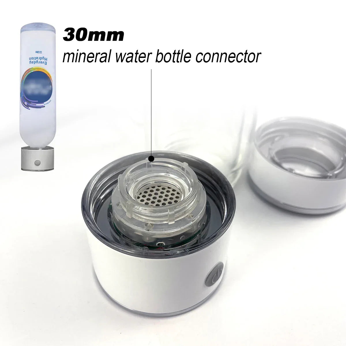 300ml H2 Hydrogen Water Bottle Alkaline Ionizer High compatibility AU - Mekamart Australia