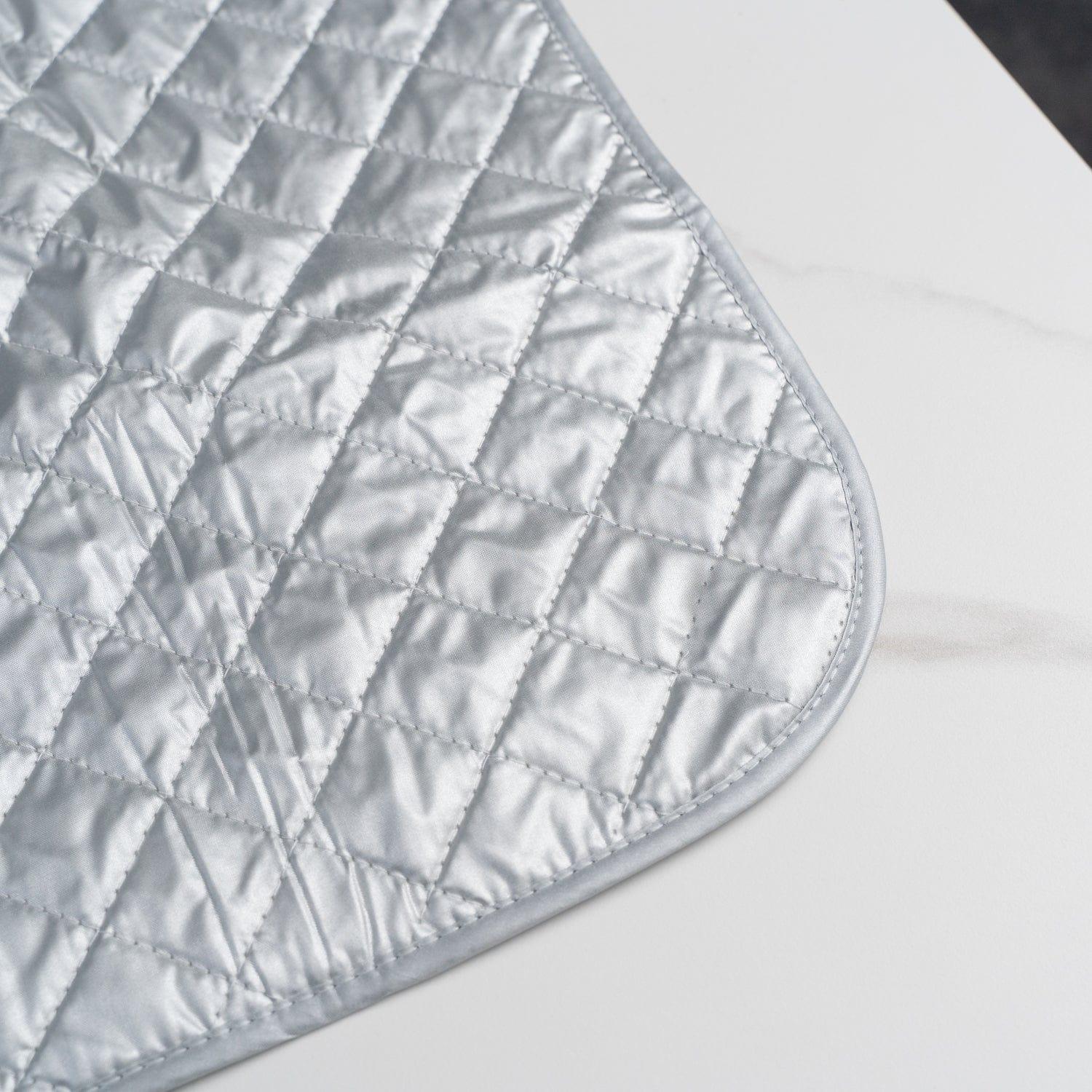 Iron Anywhere Portable & Foldable Ironing Mat with Heat Protecting Pressing Pad - Mekamart Australia