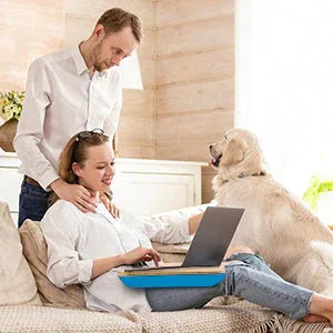 Portable Laptop Desk with Cushion Support - Mekamart Australia