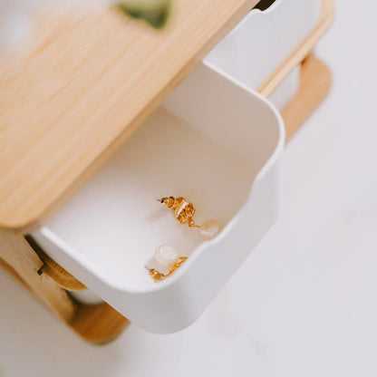 Bamboo Fibre Storage Drawer Set - Mekamart Australia