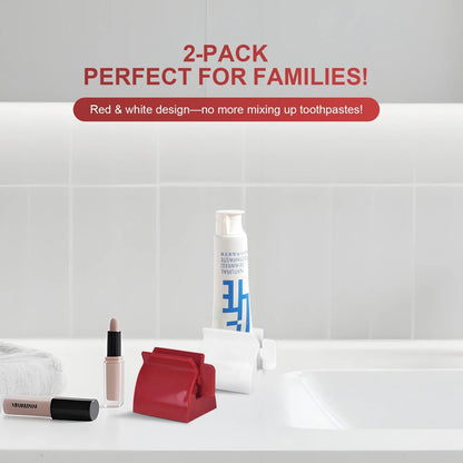 2Pcs Toothpaste Rolling Dispensers Squeezer - Mekamart Australia