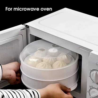 2 Tier Microwave Steamer - Mekamart Australia