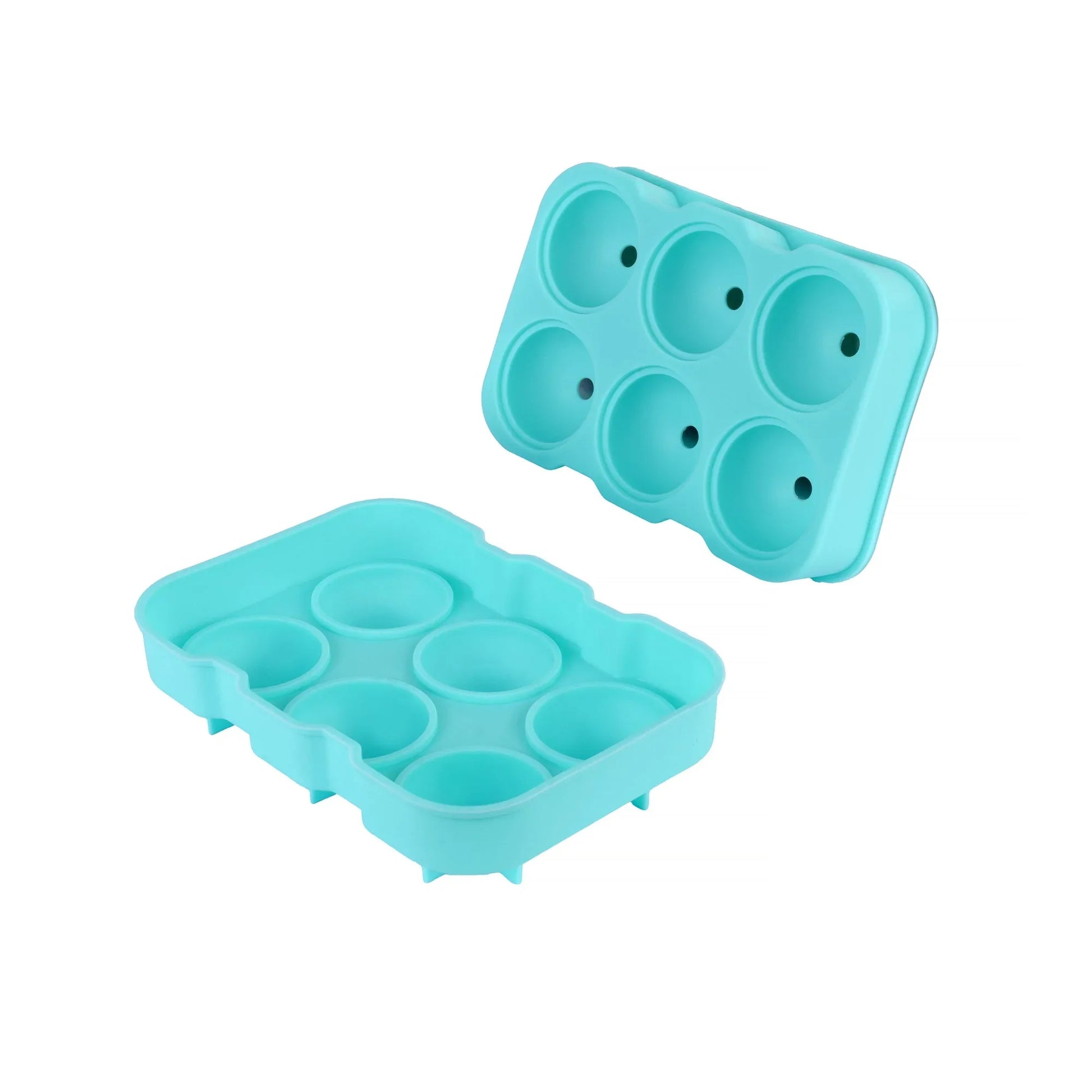 Easy Pop Silicone 6 Sphere Ice Cube Tray - Mekamart Australia