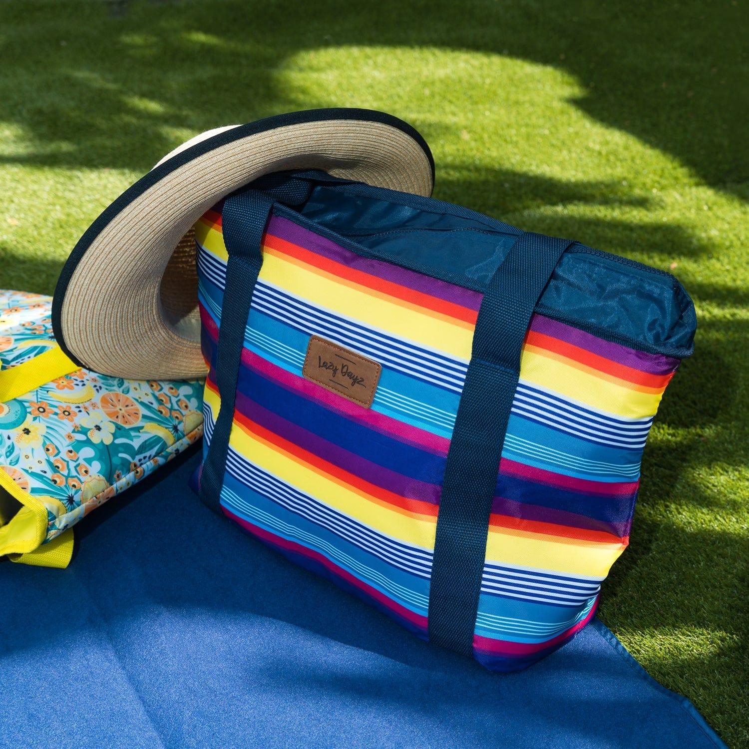 6L Food Safe Insulated Jumbo Cooler Tote - Rainbow - Mekamart Australia