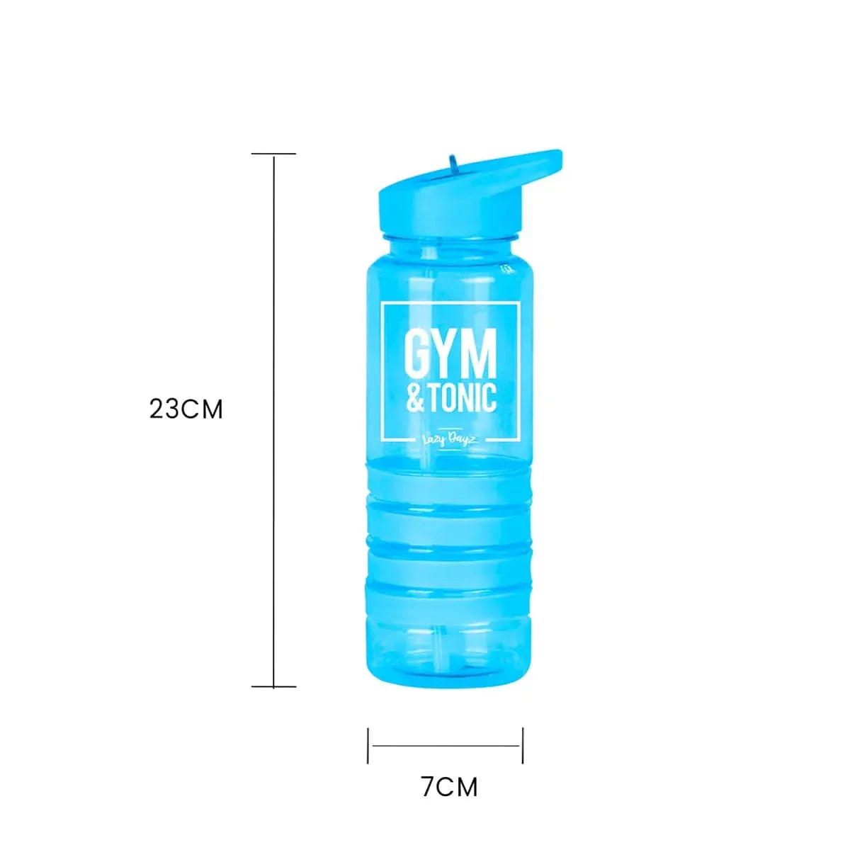 Lazy Dayz Sports Bottle 750ml - Blue - Mekamart Australia
