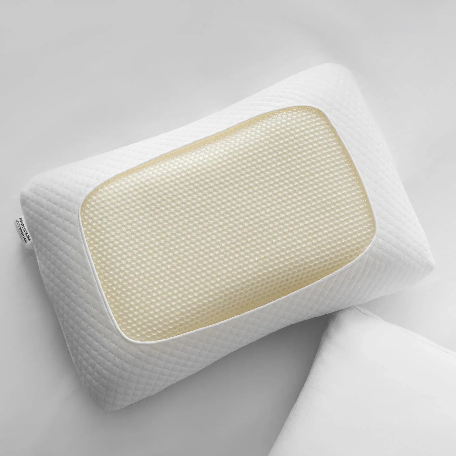 Premium Cool Gel Neck Relief Memory Foam Pillow - Mekamart Australia