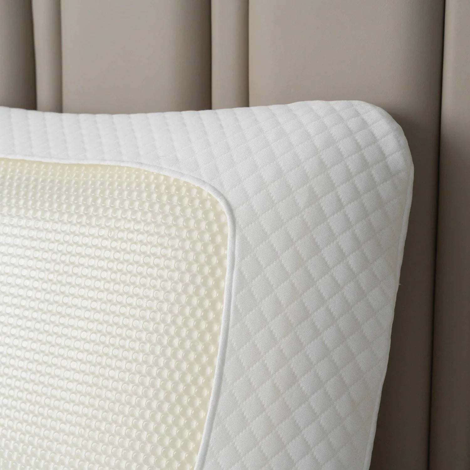 Premium Cool Gel Neck Relief Memory Foam Pillow - Mekamart Australia