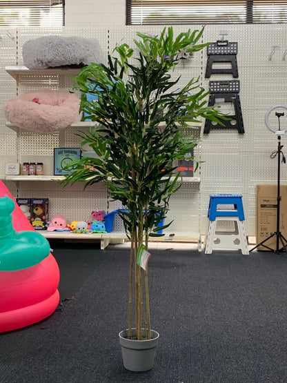 120cm Faux Artificial Home Decor Potted Bamboo Plant - Mekamart Australia