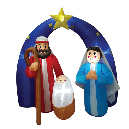 Christmas Inflatable Nativity Sence 180CM - Mekamart Australia