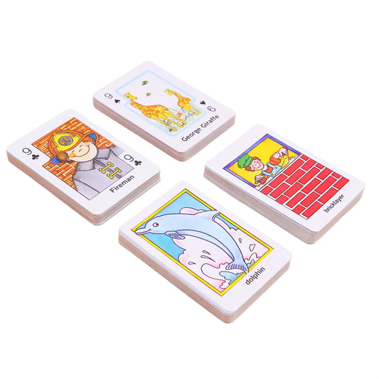 Crazy Eight Hearts Old Maid Fish Educational children card games - Fish - Mekamart Australia
