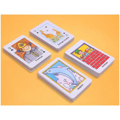 Crazy Eight Hearts Old Maid Fish Educational children card games - Fish - Mekamart Australia