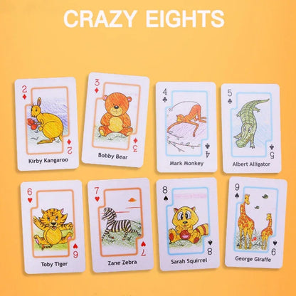 Crazy Eight Hearts Old Maid Fish Educational children card games - Fish - Mekamart Australia
