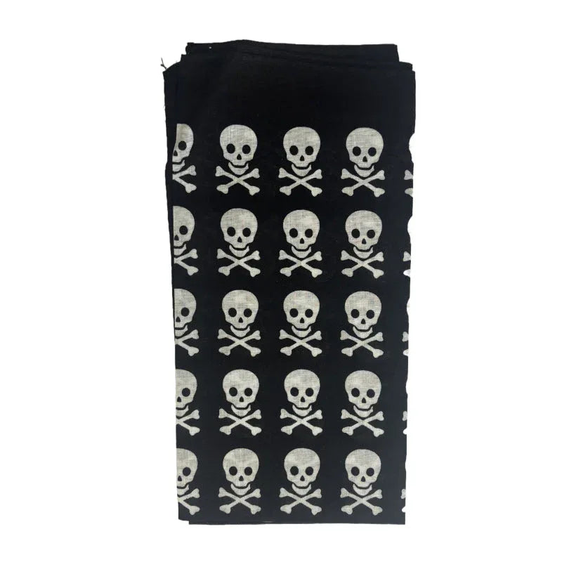 Pirate bandana with skulls - Mekamart Australia