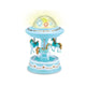Blue Music Box Musical Carousel Horse LED Carousel Toy Child Birthday Xmas Gift - Mekamart Australia