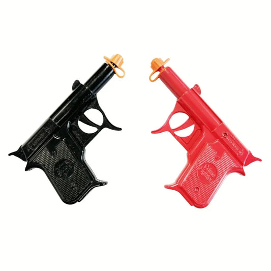 2 PCs of Diecast metal spud gun pack red + black - 2 Red - Mekamart Australia