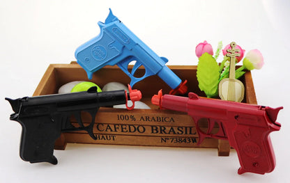 2 PCs of Diecast metal spud gun pack red + black - 2 Red - Mekamart Australia