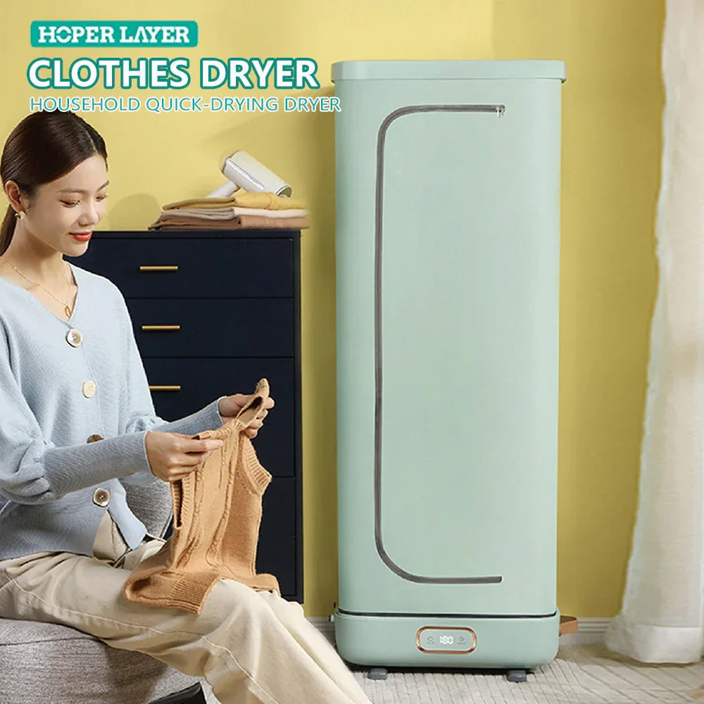 Hoper Layer Foldable Clothes Dryer Household Dryer Portable Quick Drying Mites Removal - Mekamart Australia