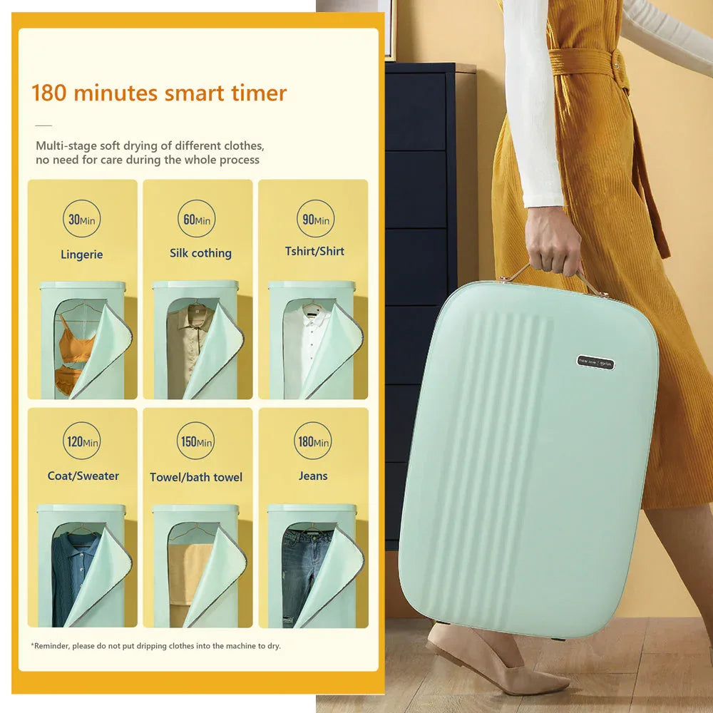 Hoper Layer Foldable Clothes Dryer Household Dryer Portable Quick Drying Mites Removal - Mekamart Australia