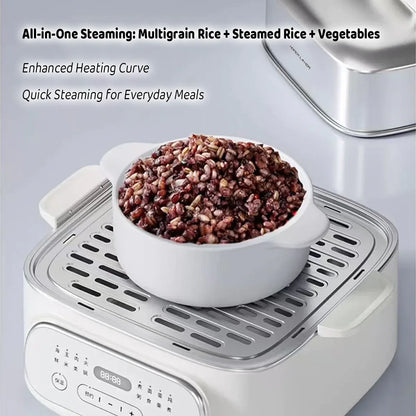 Hoper Layer Multifunctional Three-layer Stainless Steel Steamer AU Modeal - Mekamart Australia