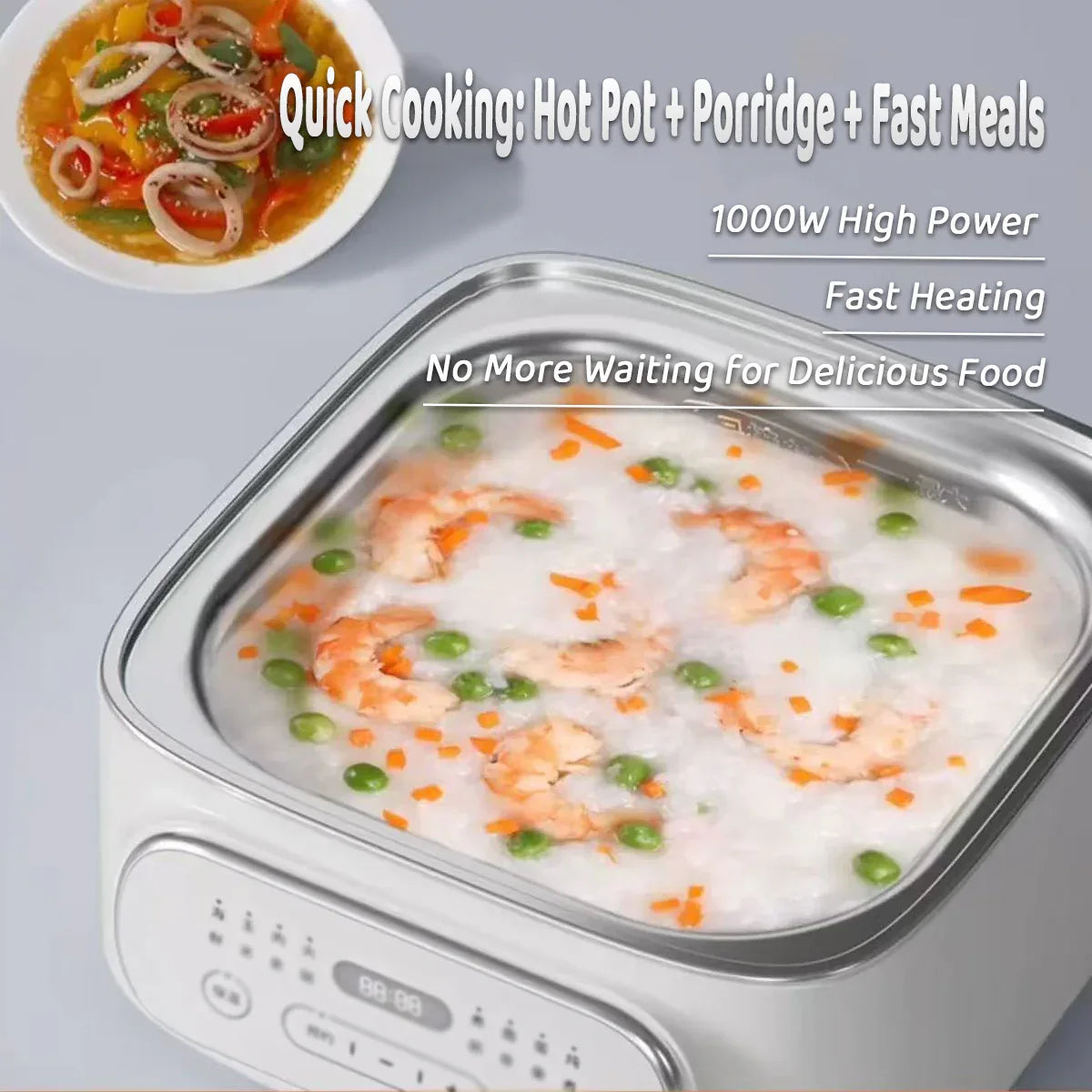 Hoper Layer Multifunctional Three-layer Stainless Steel Steamer AU Modeal - Mekamart Australia