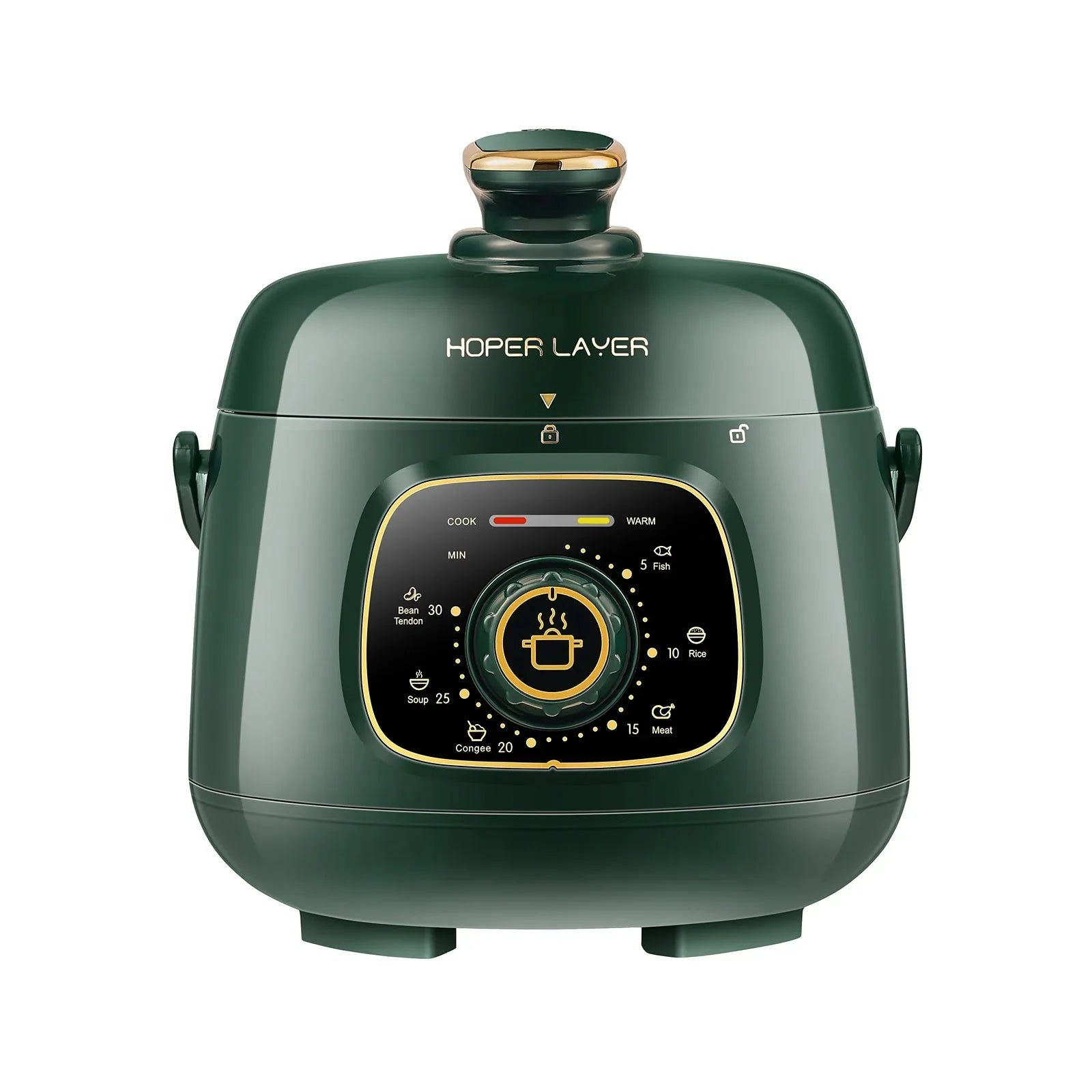 Hoper Layer Mini Electric Pressure Cooker – HL-MP160 3-Cup Small Rice Cooker - Mekamart Australia