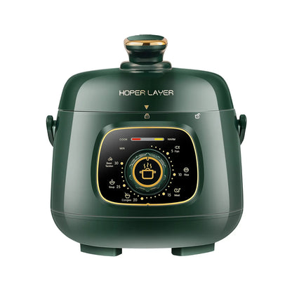 Hoper Layer Mini Electric Pressure Cooker – HL-MP160 3-Cup Small Rice Cooker - Mekamart Australia