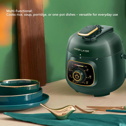 Hoper Layer Mini Electric Pressure Cooker – HL-MP160 3-Cup Small Rice Cooker - Mekamart Australia