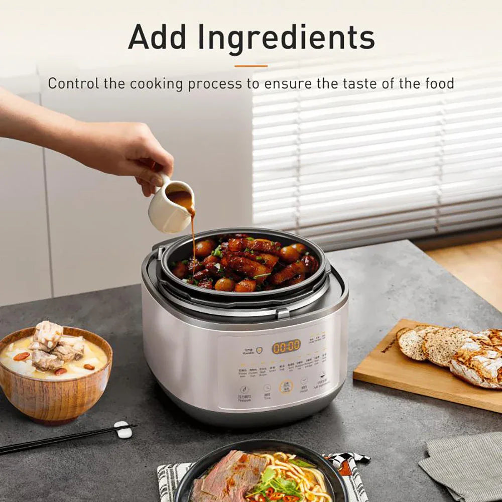 Joyoung Induction Heating Pressure Cooker 5L Double Liner Pot AU Version - Mekamart Australia
