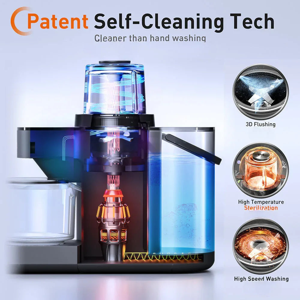 Joyoung Hands-free Washing Blender Juice Maker Soymilk Maker Y828 AU Version - Mekamart Australia