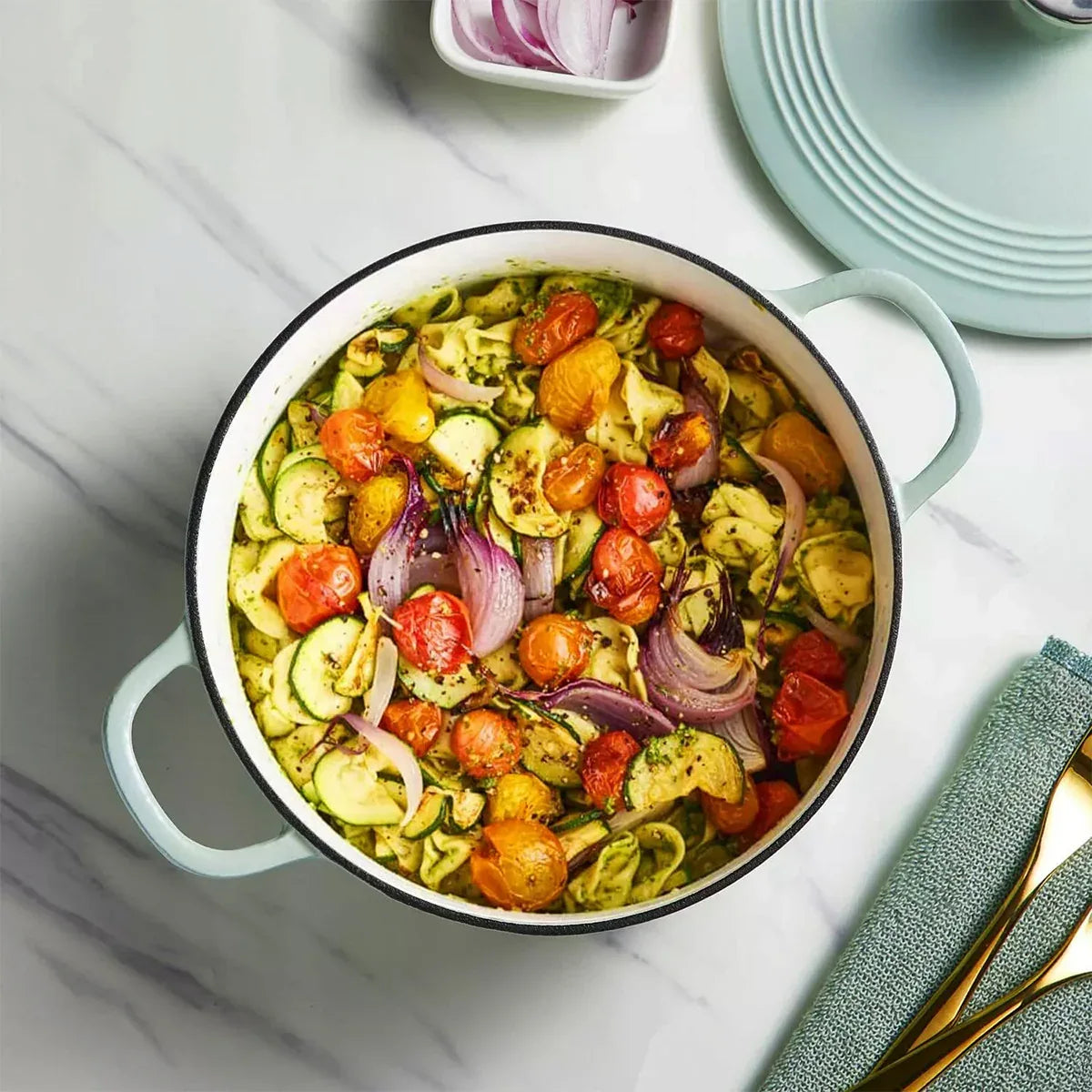 BUYDEEM Enameled Cast-Iron Dutch Oven - Mekamart Australia