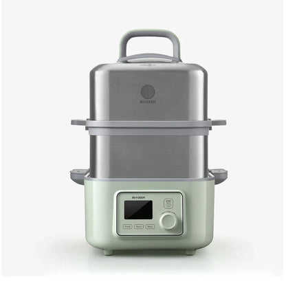 BUYDEEM Double Tier 10L Electric One Touch Digital Multifunctional Food Steamer - Mekamart Australia