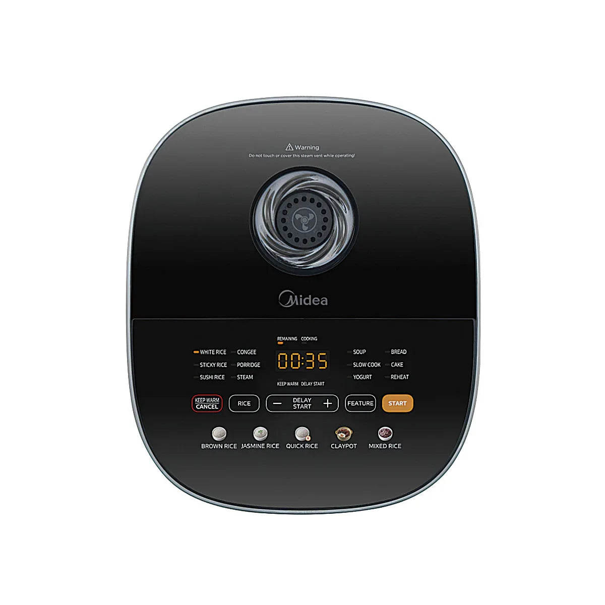 Midea 5L Rice Cooker Non-Stick Multi-functionality 24-Hour Auto Keep Warm - Mekamart Australia