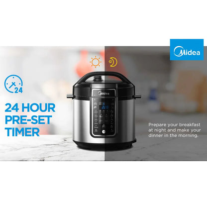 Midea 5.7L 12 Programs Pressure Cooker - Mekamart Australia