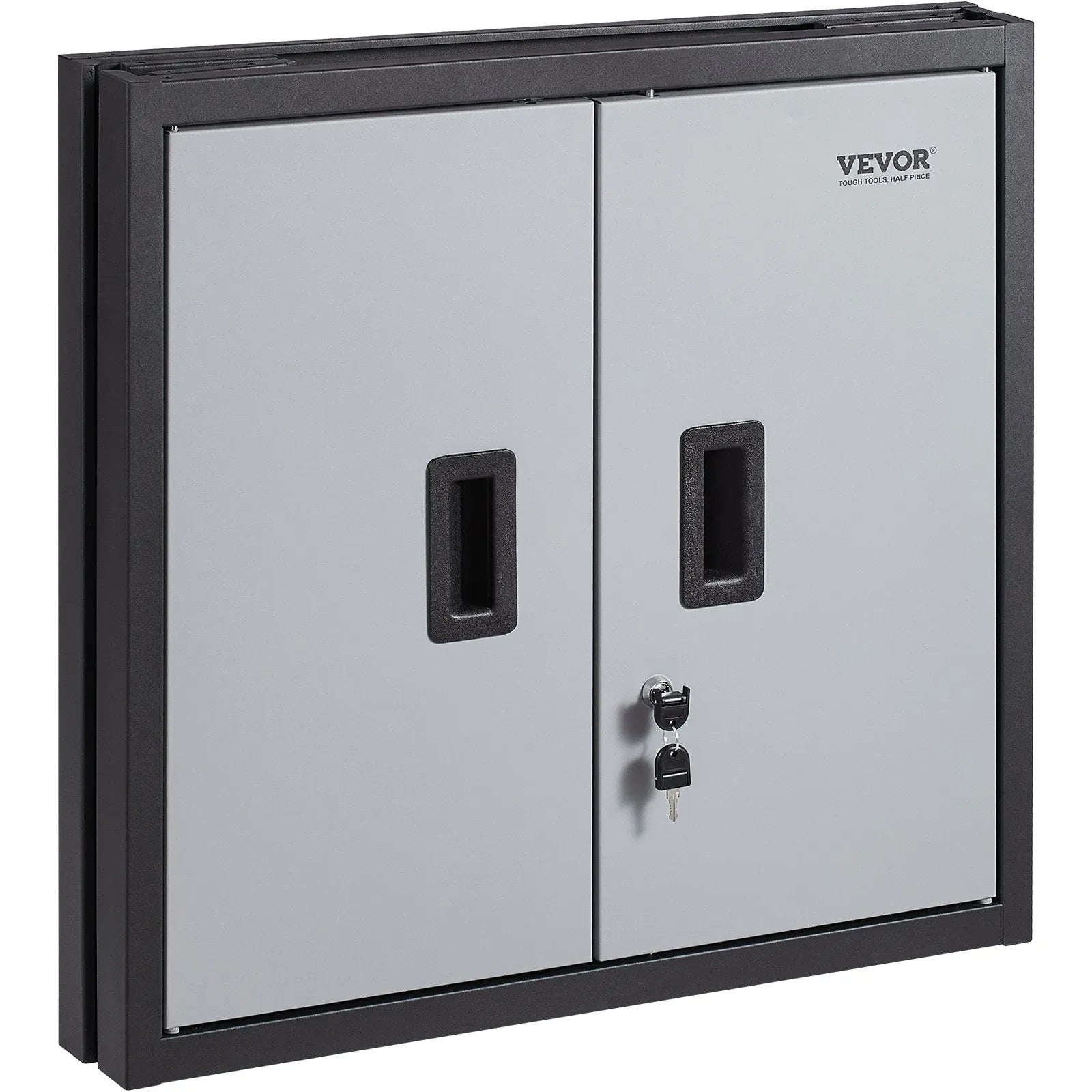 VEVOR Foldable Wall Cabinet Garage Cabinet Wall Mounted 26 - Mekamart Australia