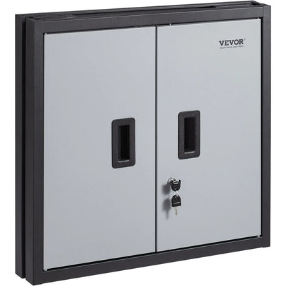 VEVOR Foldable Wall Cabinet Garage Cabinet Wall Mounted 26 - Mekamart Australia
