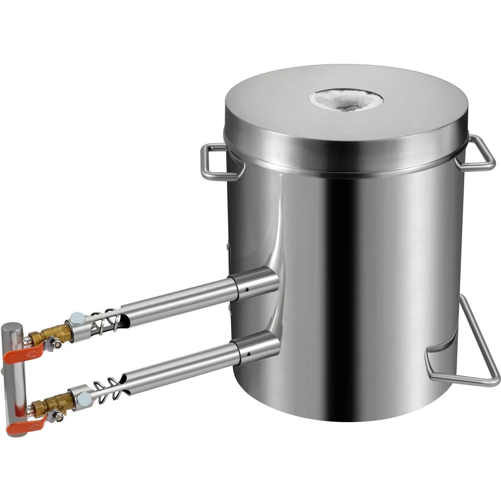 VEVOR 12KG Propane Smelting Furnace Kit Melting Furnace Double Burners 2700℉ - Mekamart Australia