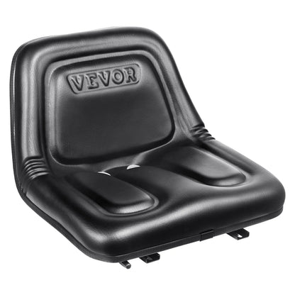 VEVOR Universal Tracor Seat, Lawn Mower Seat with Micro Switch and Drainage Holes, 16-34 cm Extended Slot Tractor Seat for Tractor Loader Excavator - Mekamart Australia