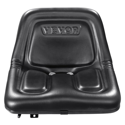 VEVOR Universal Tracor Seat, Lawn Mower Seat with Micro Switch and Drainage Holes, 16-34 cm Extended Slot Tractor Seat for Tractor Loader Excavator - Mekamart Australia