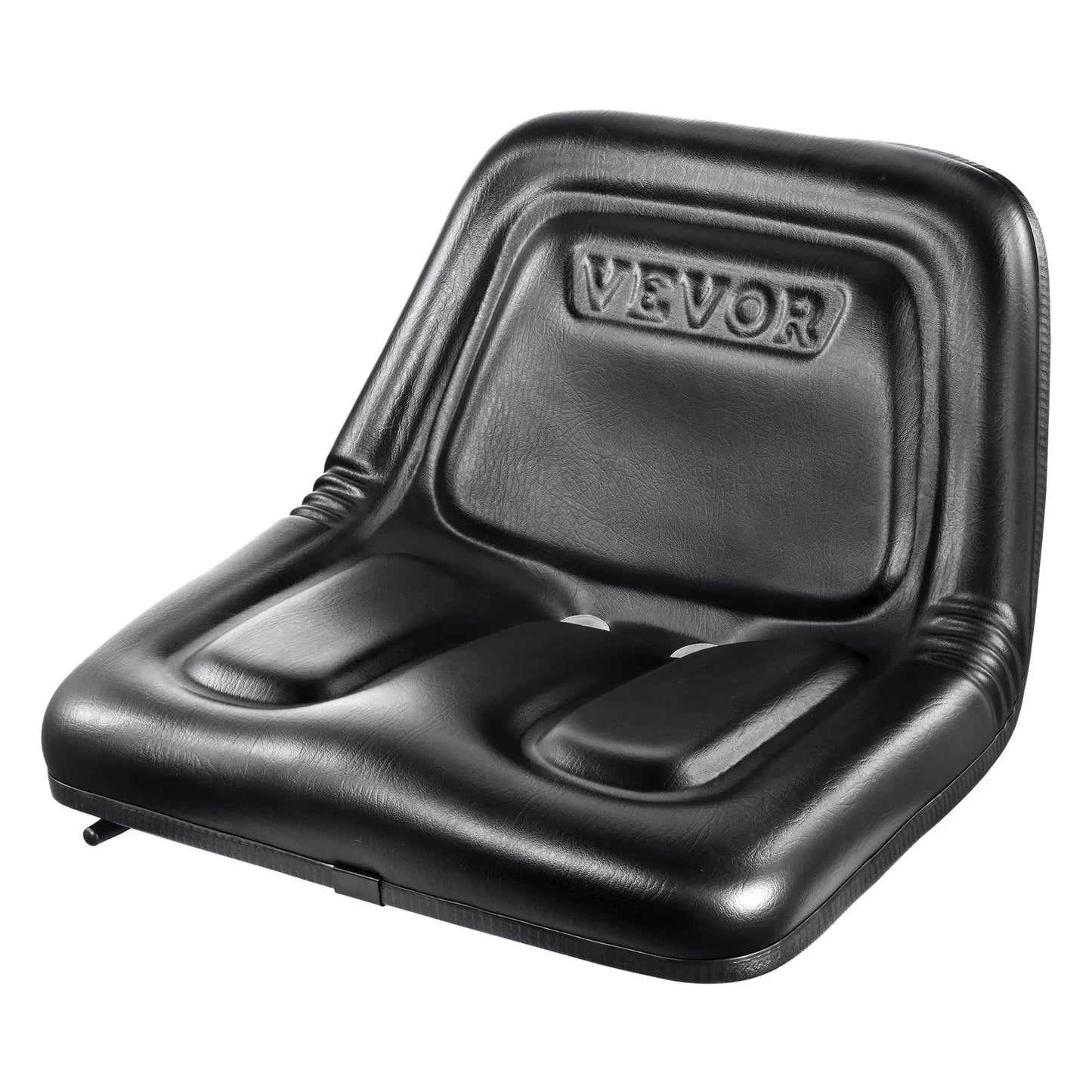 VEVOR Universal Tracor Seat, Lawn Mower Seat with Micro Switch and Drainage Holes, 16-34 cm Extended Slot Tractor Seat for Tractor Loader Excavator - Mekamart Australia