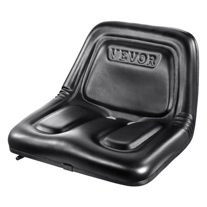 VEVOR Universal Tracor Seat, Lawn Mower Seat with Micro Switch and Drainage Holes, 16-34 cm Extended Slot Tractor Seat for Tractor Loader Excavator - Mekamart Australia