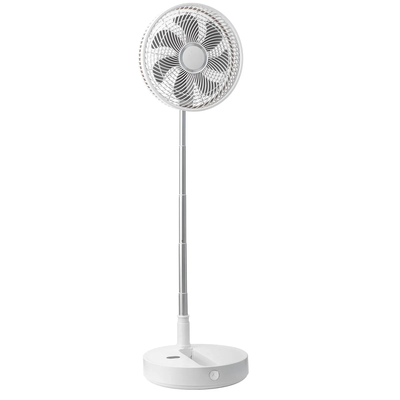 VEVOR 12 Inch Foldable Oscillating Standing Fan with Remote Control, 4 Speed Adjustable Portable Desk Quiet Fan, 7200mah Rechargeable USB Small Fan, Folded Rotating Floor Fan for Bedroom Office Travel - Mekamart Australia