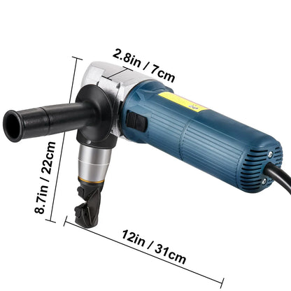 VEVOR Electric Nibbler 4 mm Heavy Duty Metal Sheet Cutter Stainless Steel 625W - Mekamart Australia