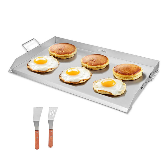VEVOR 36x22 in Flat Top Griddle Stainless Steel Universal BBQ Grill Pan Cookware - Mekamart Australia