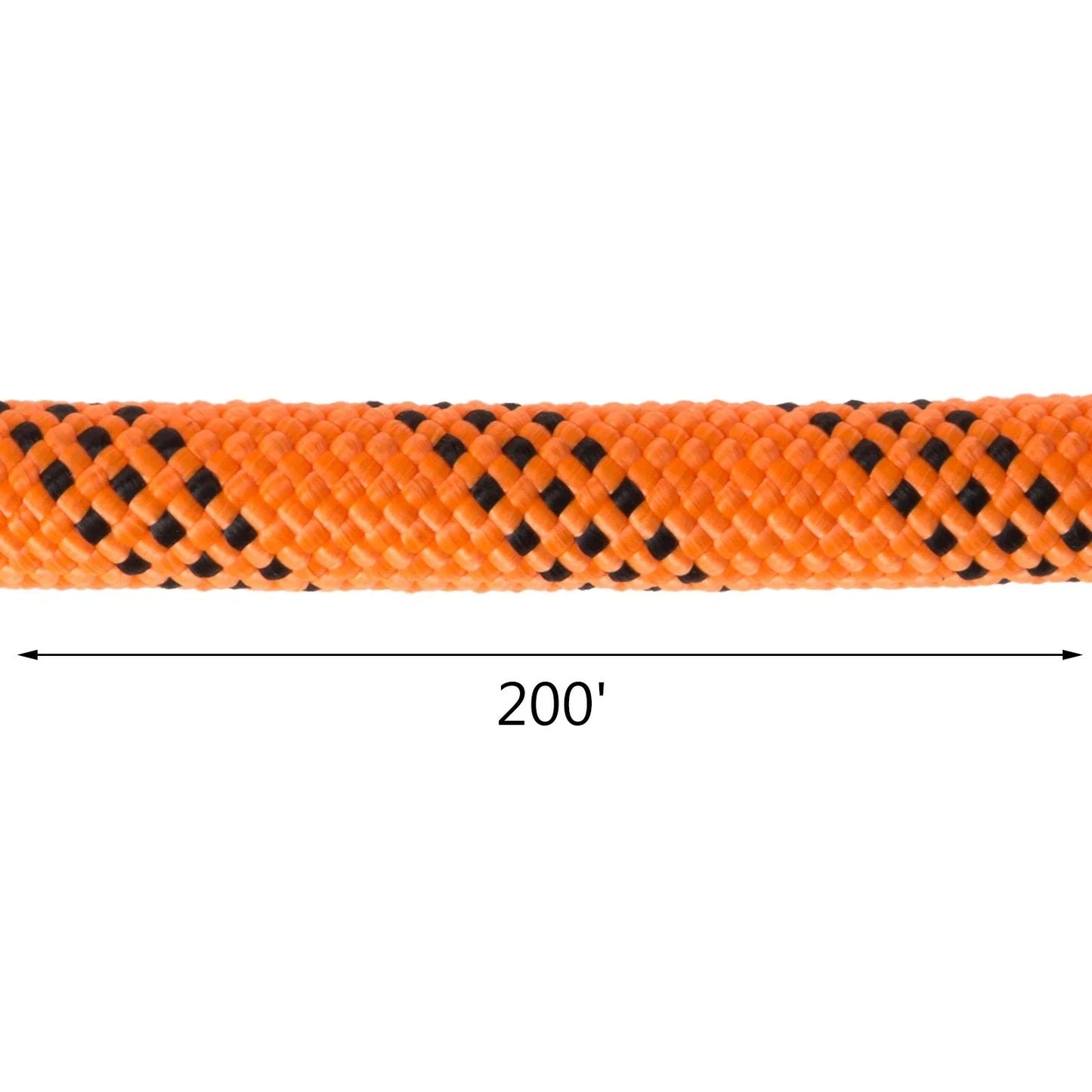 VEVOR 1.43cm Double Braid Polyester Rope 6096cm Nylon Pulling Rope 498.95kg High Force Polyester Load Sailing Rope(1.43cm-6096cm) - Mekamart Australia