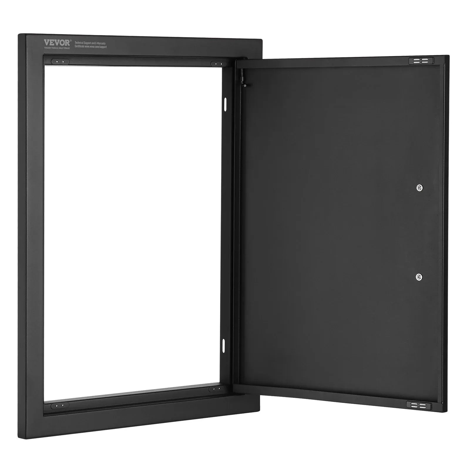 VEVOR BBQ Access Door, 415x570 mm Single Outdoor Kitchen Door, Cold Plate Flush Mount Door, Wall Vertical Door with Handle, for BBQ Island, Grilling Station, Outside Cabinet - Mekamart Australia